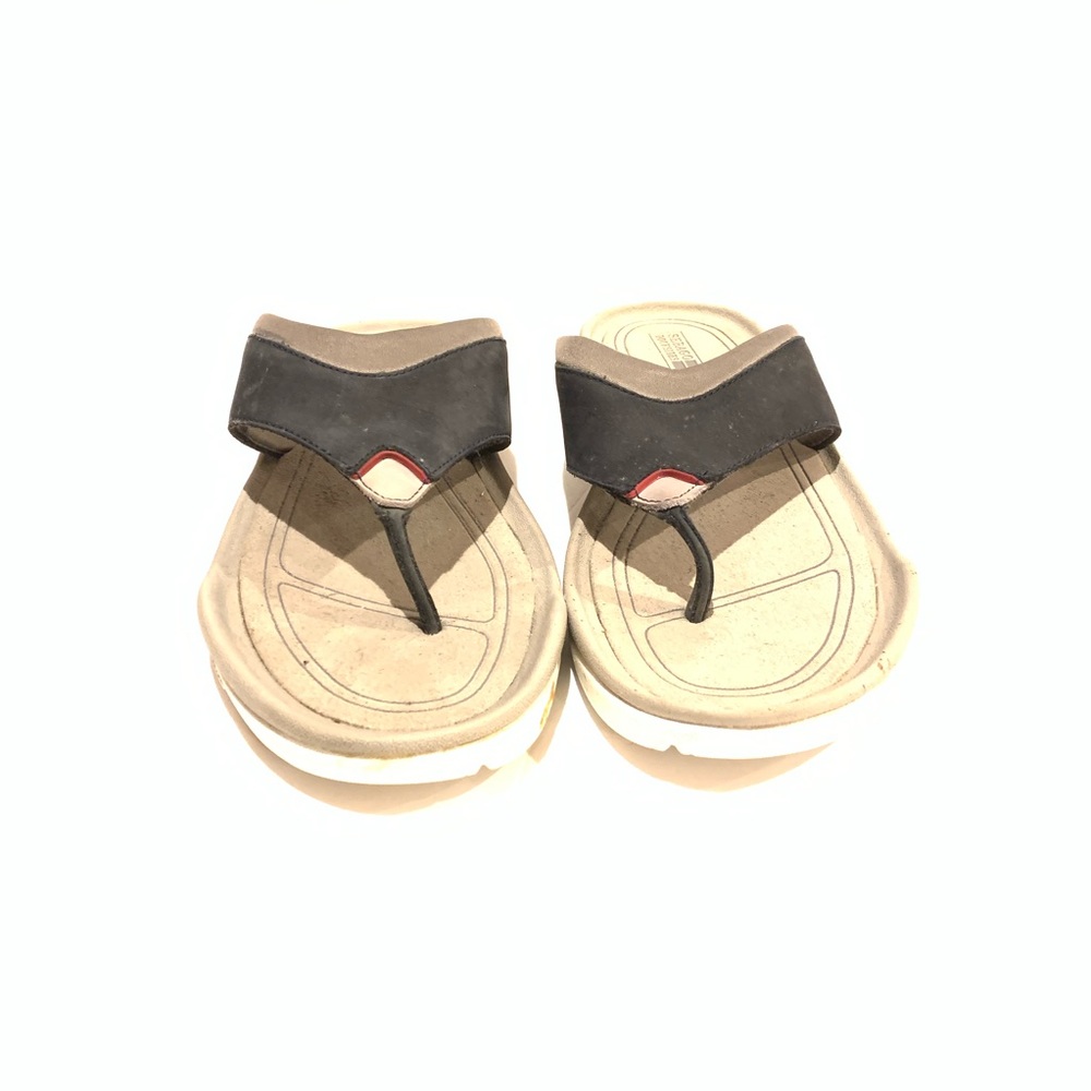 Sebago Men Open toes gray, Olive and white Sandals